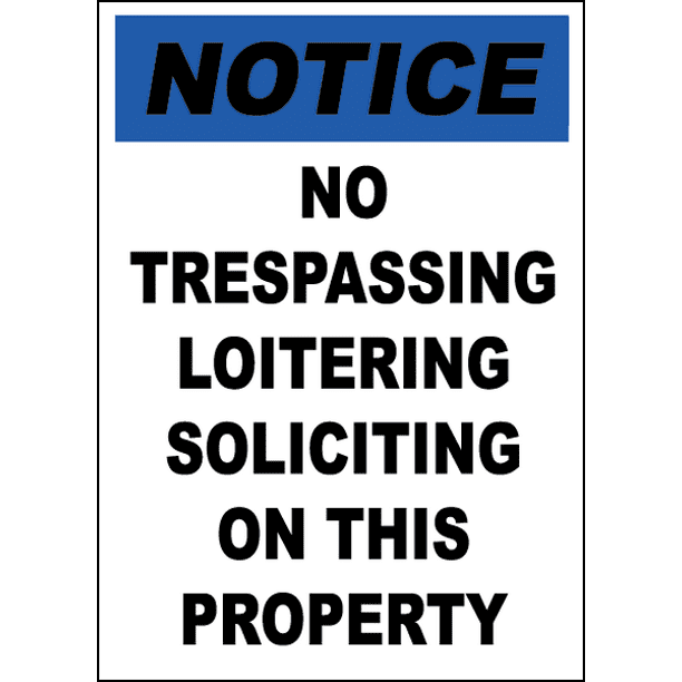 30x20 5-Pack No Loitering CGSignLab Basic Black Window Cling 30x20 5-Pack No Loitering CGSignLab Basic Black Window Cling